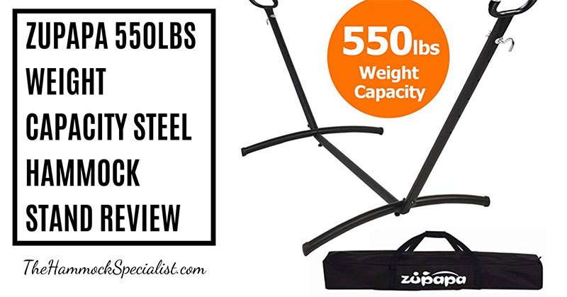 Zupapa 550lbs Weight Capacity Steel Hammock Stand